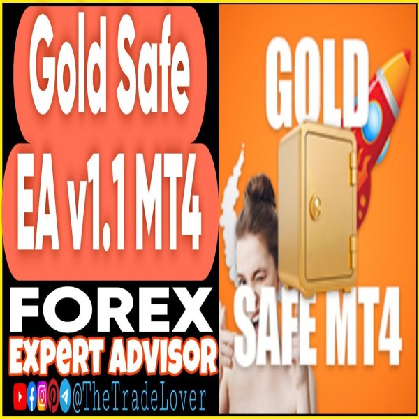Gold Safe EA v1.1 MT4 (Works on Build 1471) | Forex Robot | MT4 Expert Advisor - The Trade Lovers