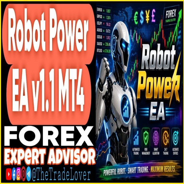 Robot Power EA v1.1 MT4 (Works on Build 1471) | Forex Robot | MT4 Expert Advisor - The Trade Lovers