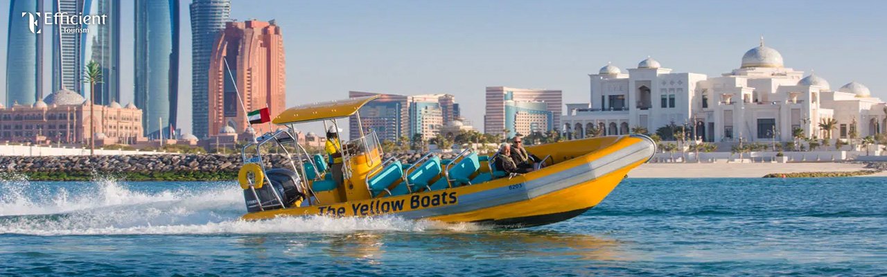 Yellow boat Abu Dhabi - Efficient Tourism
